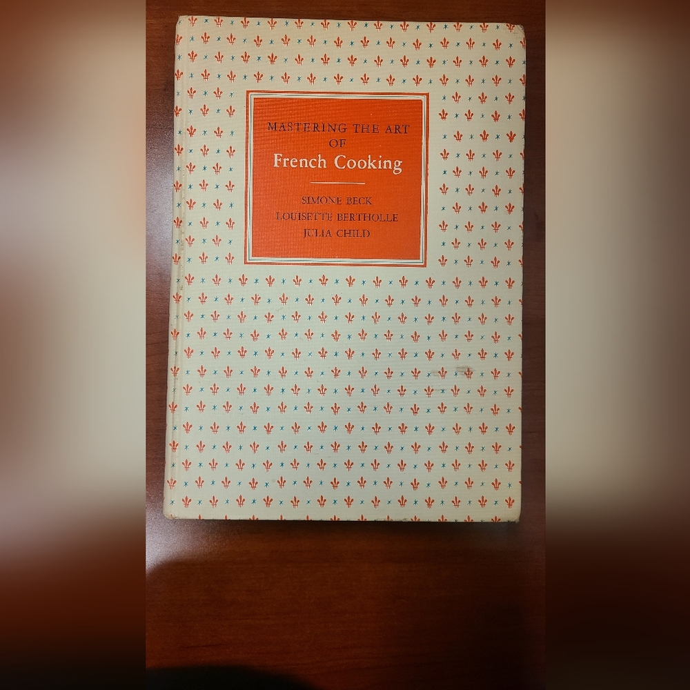 Mastering the Art of French Cooking Julia Child 1963 4th Print Hardcover Book